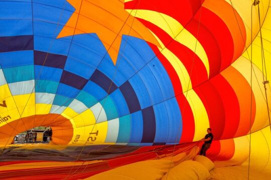 Sunset Hot Air Balloon Ride Over Phoenix