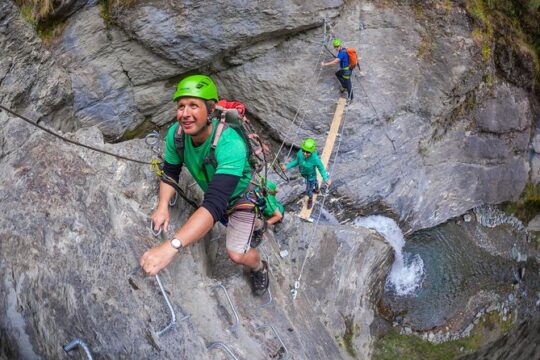 Level 1 Waterfall Climb from Wanaka (3 hours return)