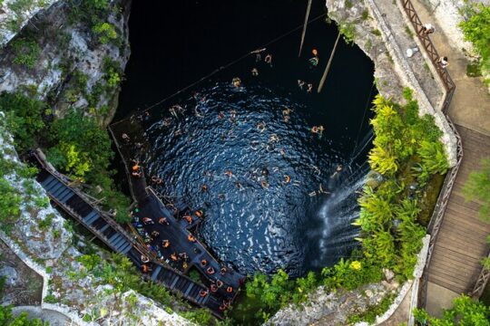 Chichen Itza & Ekbalam Tour with Cenote From Playa del Carmen