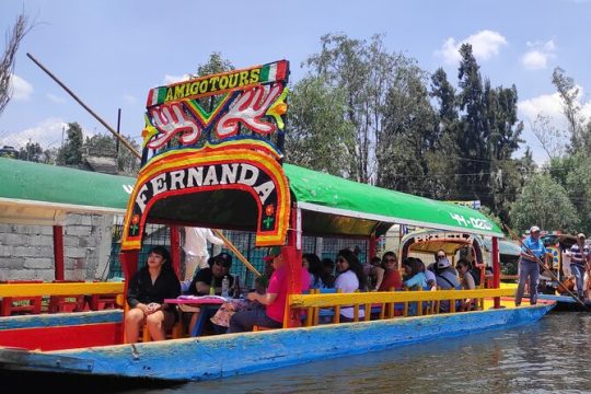 Xochimilco, Coyoacan, Frida Kahlo Museum & Artistic Murals