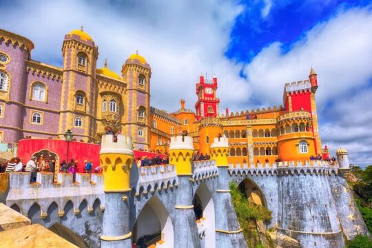 Small group tour to Sintra, Pena Palace, pass by Regaleira, Cabo Roca, Cascais