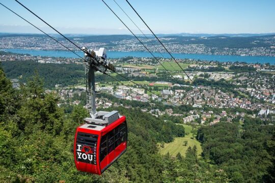 Best of Zurich Tour with Felsenegg Cable Car and Ferry Ride