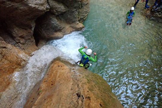Canyoning "Summerrain" - fullday Canyoning Tour also for beginner