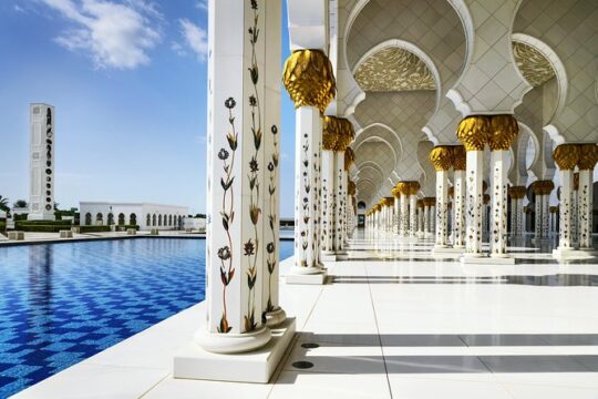 Abu Dhabi City Tour from Dubai: Etihad Tower, Qasr Al Watan Palace, Mosque