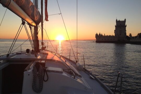 Sunset Sailing Tour On The Tagus River