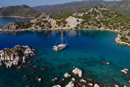 Shared Kekova and Sunken City Tour From Kas Harbor with Lunch