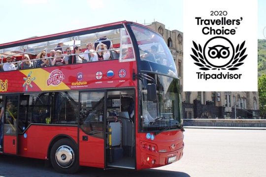City tour Tbilisi on red bus