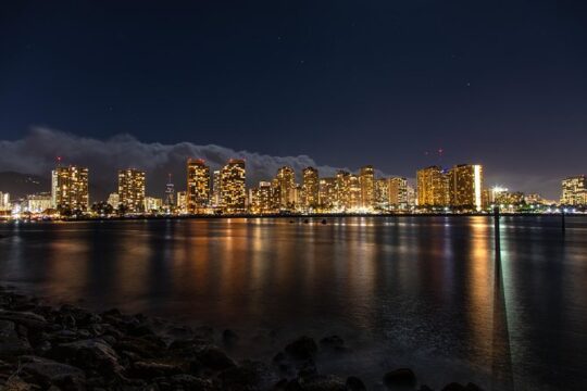 Honolulu Sunset & Light Painting Experience