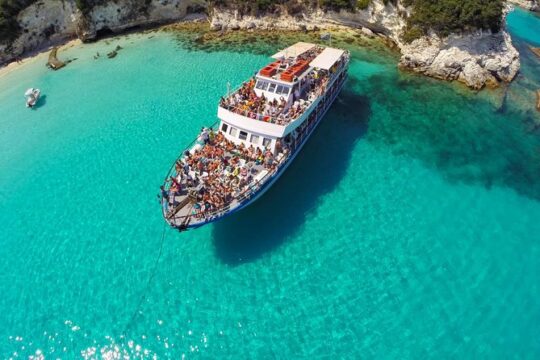 Paxoi, Antipaxoi and Blue Caves Cruise from Corfu