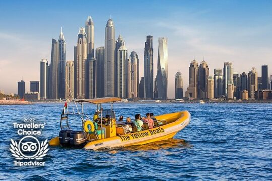 Dubai Speedboat Cruise: Dubai Marina, JBR, Ain Dubai, Atlantis & Burj Al Arab