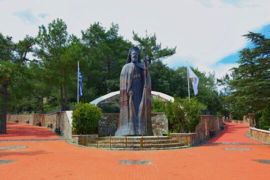 Tour to Troodos, Kykkos Monastery, Omodos and Winery from Paphos