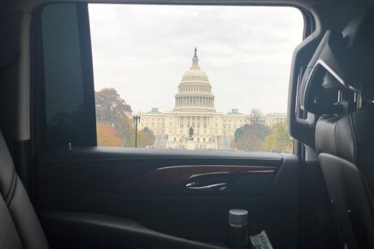 5 Hours Private Chauffeured DC Sight Seeing Tour / SUV & Sedan