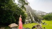 Impressive Mayan ruins deep in the jungle