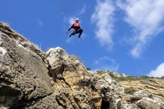 Coasteering in the Arrabida Natural Park (Lisbon region)