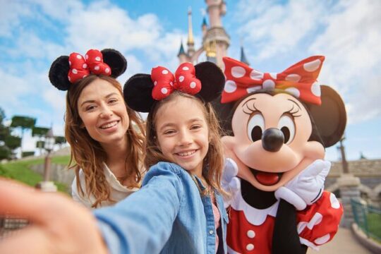 Disneyland® Paris 1 Day Ticket with Transport from Paris
