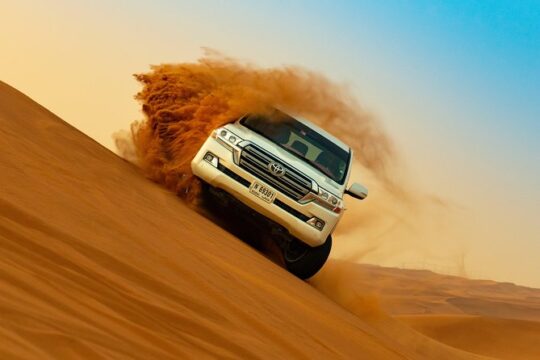 Desert Safari with Entertainment & BBQ Dinner-Shared Bedouin Camp