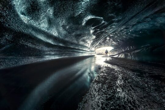 Ice Cave by Katla Volcano Super Jeep Tour from Vik