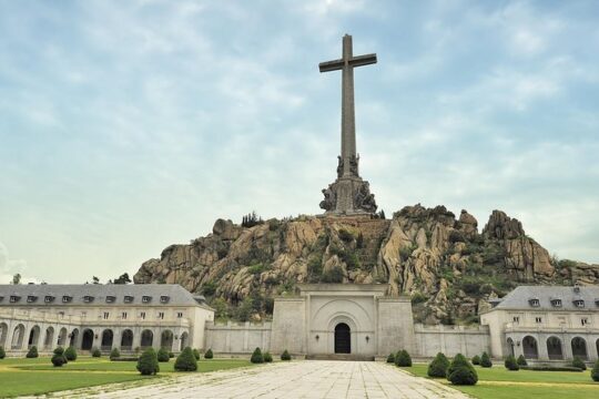 Escorial Monastery and the Valley of the Fallen from Madrid