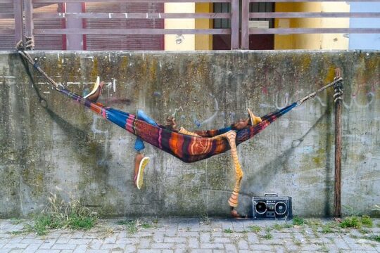 The Real Lisbon Street Art Small-Group Guided Tour by Minivan