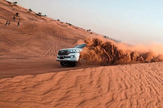 Desert Safari with Quad Bike Sand Boarding and a Camel Ride