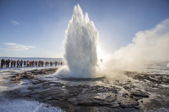 Golden Circle Day Tour in Mini Bus from Reykjavik with Fridheimar Tomato Farm