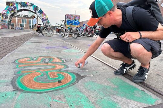 Explore hidden art and culture in Amsterdam by bike