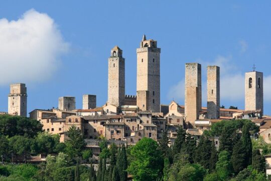 Siena San Gimignano Pisa Escorted Transport and optional Lunch