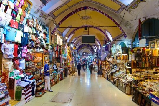 Istanbul Grand Bazaar and Egyptian Bazaar Shopping Tour