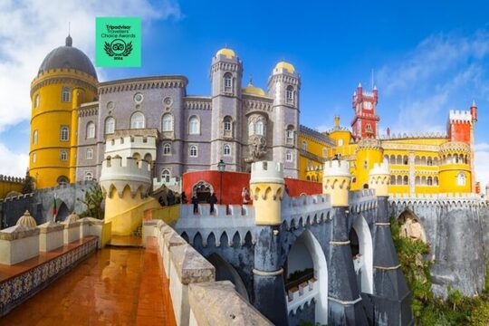 Sintra Small-Group Tour from Lisbon with Regaleira , Pena Gardens and Roca Cape