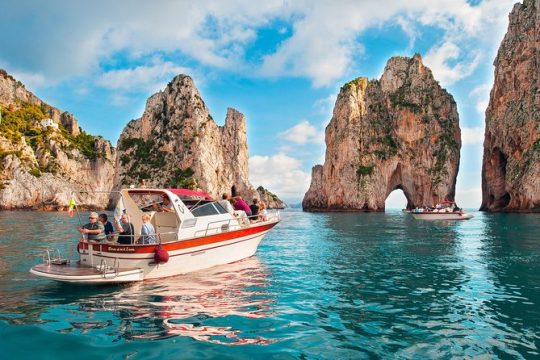 Capri Boat Tour Cruise from Sorrento