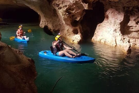 Cave Kayaking in Nohoc Chen Park from Belize City