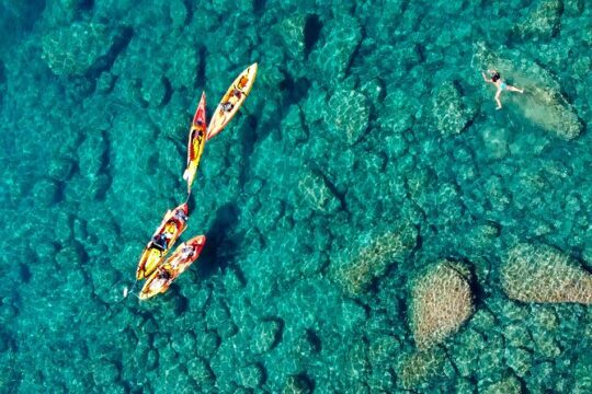 Kayak and Snorkel day tour to la Costa Brava from Barcelona