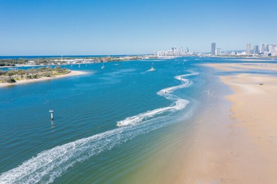 1.5 hr Jet Ski Safari tour to South Stradbroke Island!