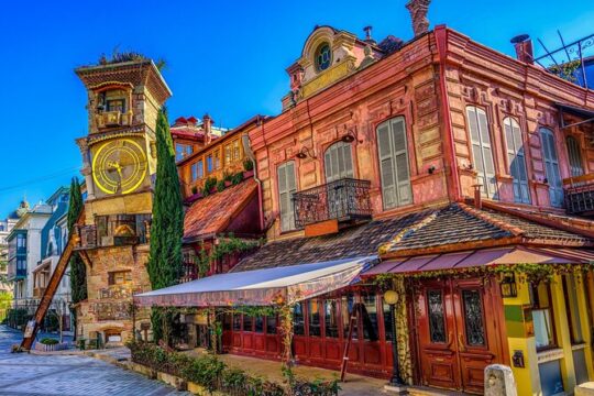 Tbilisi Walking Tour Including Wine Tasting Cable Car and Bakery