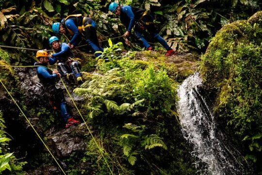 Half Day Canyoning at Ribeira dos Caldeirões