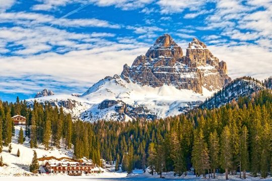 Private Dolomites Tour in the Winter from Venice