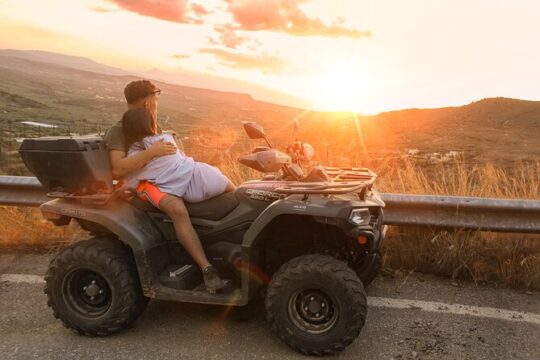 Half Day 55 Km Quad Safari Rethymno Crosscountry Experience