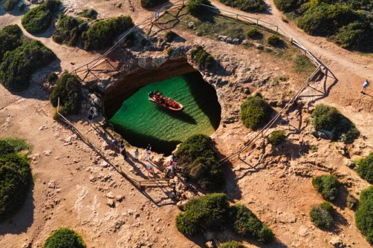 Fast Adventure to the Benagil Caves on a Speedboat - Starting at Lagos
