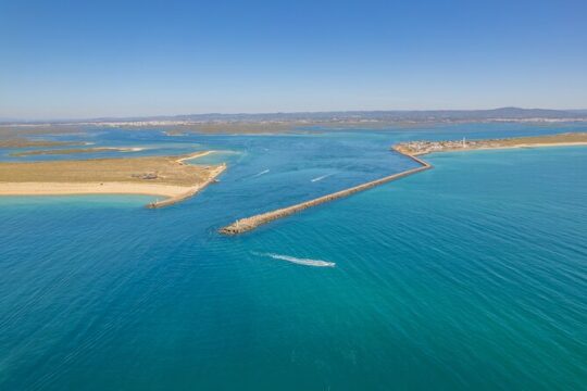 Ilha Deserta and Farol Island: a small group boat trip in Ria Formosa from Faro