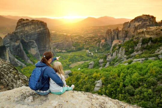 Sunset Tour: Discovering Meteora's Secrets in a Small Group