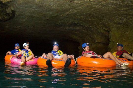 Cave Tubing & Zipline Adventure with Lunch