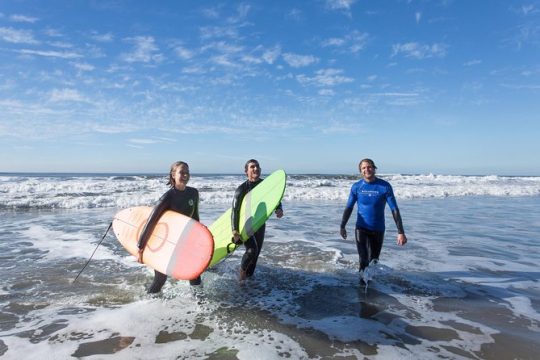 Private Surf Lessons with Santa Barbara Surf School