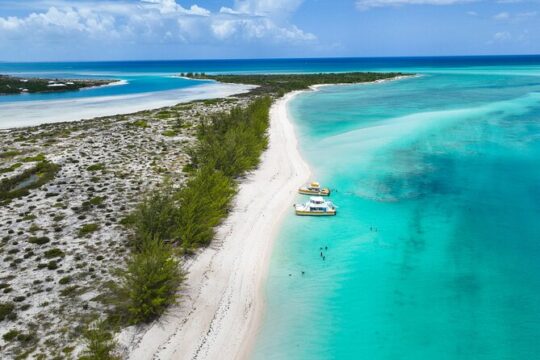 Half Day Private Boat Charter at Grace Bay, Providenciales