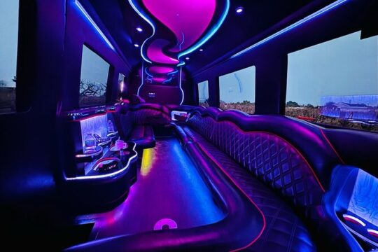 6hr | 12 Passenger Mercedes Limo Sprinter Bus
