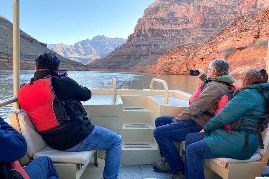 Grand Canyon West Helicopter Tour with Boat Ride and Optional Meal