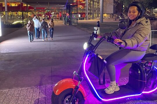 2 Hour Dallas Night Sightseeing E-Scooter Tour