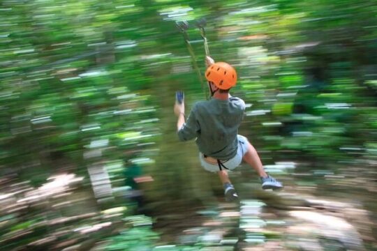 ATV Cenote and Zipline Sacred Jungle Expedition