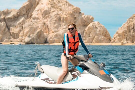 Jet Skiing in Cabo Bay
