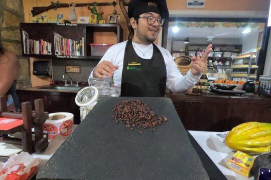 Chocolate Factory, Mayan Culture, Flavored Tequila & Tacos.