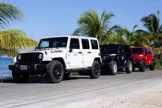 Super Cozumel Combo Snorkel by Boat and Jeep Exploration (Private)